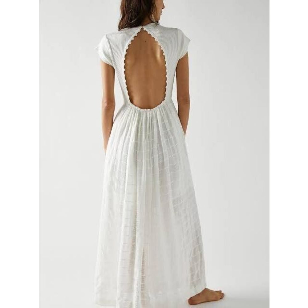 navy blue dress for baby girl Serenity Backless Maxi Dress main image 1